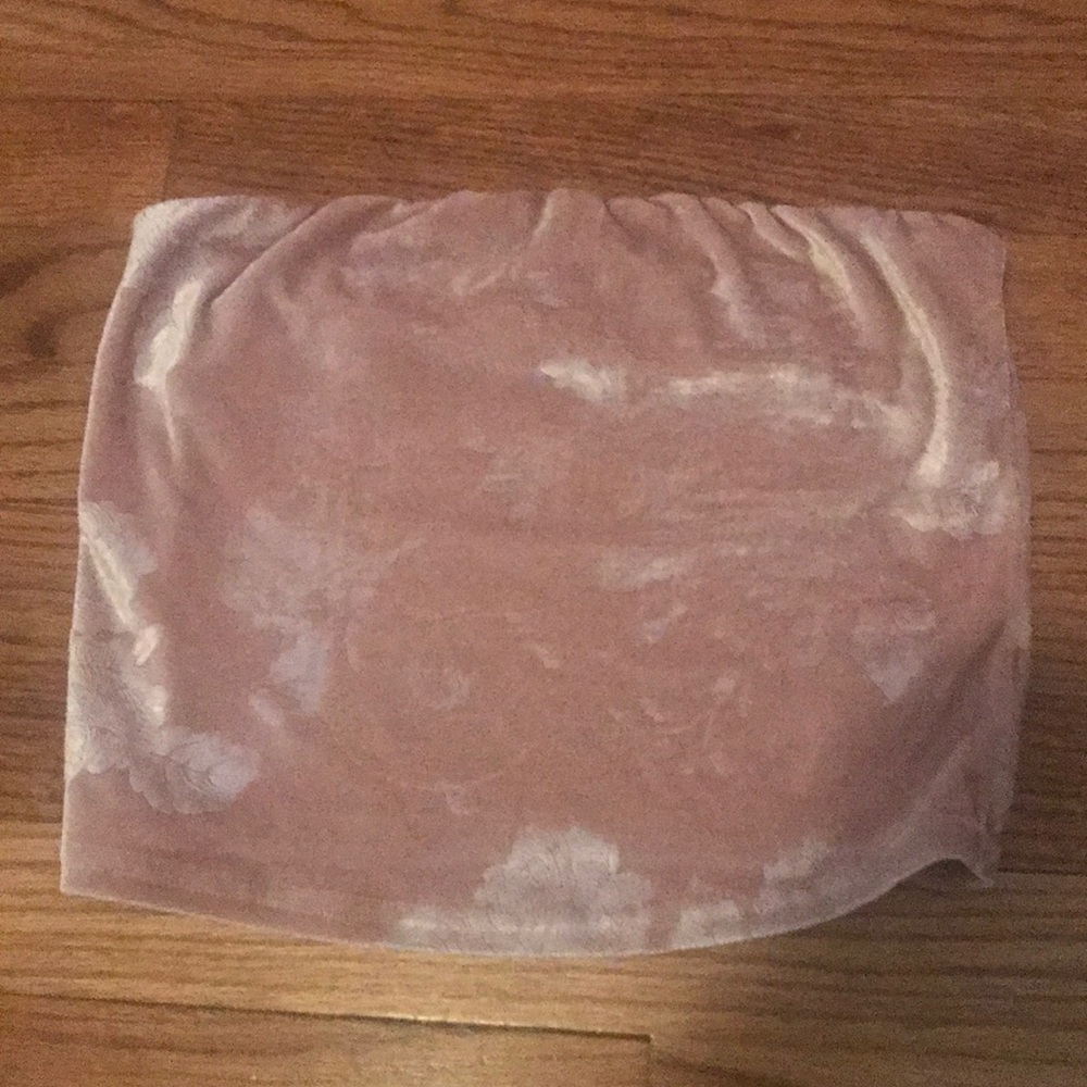 Urban outfitters velvet tube top